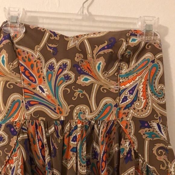 Fully Lined Glam Fairy Cottage Core Strapless Bubble Hem Party Dress Size 6 - Picture 2 of 4